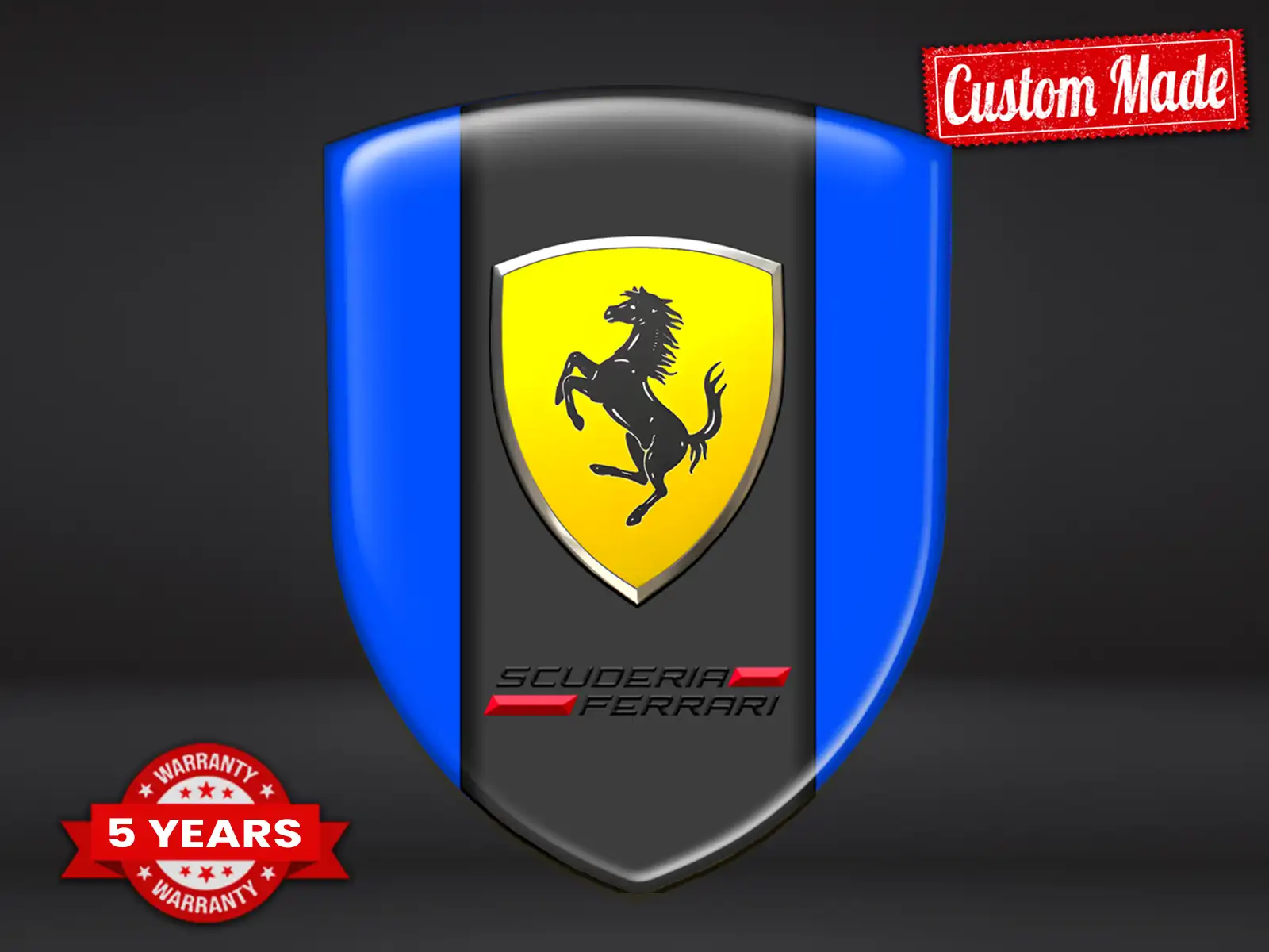 Ferrari Adesivi e Decalcomanie Auto Limitati Premium Moderni